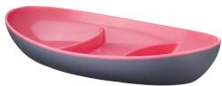 GONDOL IRIS G-606 AURA OVAL DIVIDED двуцветна разделена плоча 17x27x5cm (G-606)