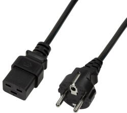 LogiLink Захранващ кабел CEE 7/7 (90 ) IEC C19 1 м (CP151) (CP151)