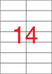 APLI Етикет, универсален, 105x42, 4 mm, APLI, 1400 етикета в опаковка 01277 (01277)
