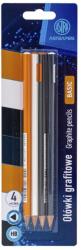 Astra Графитен молив ASTRA PEN Classic триъгълна HB 4 бр. /блистер 206023018 (206023018)