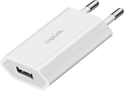 LogiLink Адаптер за USB-A гнездо Logilink, 5 W, 5 V/1 A, 1x USB-A, бял