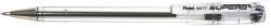 Pentel Химикалка, 0, 35 мм, капачка, PENTEL "Superb BK77", черна BK77-A (BK77-A)