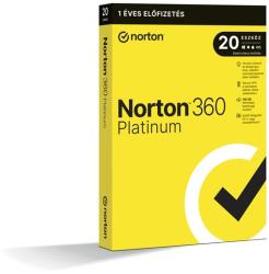 Symantec SW Norton 360 Platinum - 21428042 - 100GB BG 1 потребител, 20 устройства/1 година, в кутия (21428042)