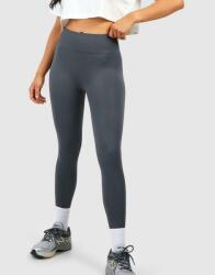 Boohoo Szürke Bordázott Leggings Magas Derék Sportos Kollekció Petite Boohoo S