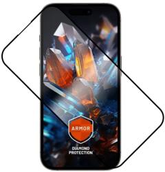FIXED Изключително издръжливо закалено стъкло с покритие против прах за Apple iPhone 15 Plus /iPhone16 Plus, черно FIXGA2-1401-BK (FIXGA2-1401-BK)