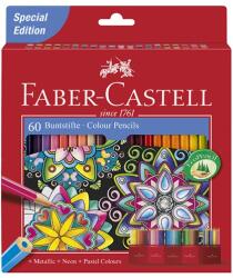 Faber-Castell 111260 60бр. смесени цветни моливи (111260)