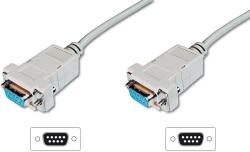ASSMANN AK-610100-030-E 3m DB-9 сериен кабел Бежов (AK-610100-030-E)