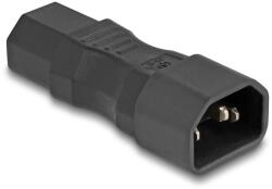 Delock Захранващ адаптер IEC 60320 - C14 - C13, мъжки / женски, 10 A, прав