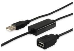 Equip Cable - 133311 (Активен, USB2.0, удължител A-A, мъжки/женски, двойно екраниран, 15 м) (133311)