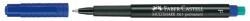 Faber-Castell Алкохолен маркер FABER-CASTELL F 0, 6 mm син 151351 (151351)