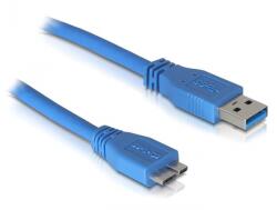 Delock Кабел USB 3.0 тип-A мъжки USB 3.0 тип Micro-B мъжки 2 м син 82532 (82532)