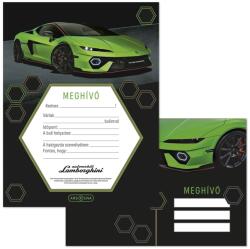 Ars Una Покана за парти ARS UNA 10 листа + 10 плика Lamborghini 5522 50225224 (50225224)