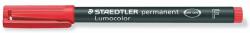 STAEDTLER Алкохолен маркер, OHP, 0, 6 mm, STAEDTLER "Lumocolor 318 F", червен 318-2 (318-2)