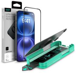 ESR iPhone 16 Pro Max ESR ARMORITE 2.5D стъклен протектор за екран, изключително здрав + заден капак, черен GP-162269 (GP-162269)