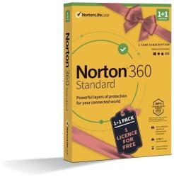Symantec 360 Standard 10GB 1 потребител 1+1 машина 1 година антивирусен софтуер в кутия 21414993 (21414993)