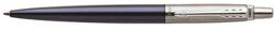 Parker Химикалка, 0, 7 мм, сребърен клипс, корпус в кралско синьо, PARKER, "Royal Jotter", синя 1953186 (1953186)