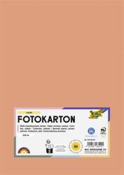 FOLIA Декоративен картон, 2 страници, A4, 300 g, 50 листа, FOLIA, сьомга 614/50 45 (614/50 45)