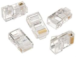 Gembird RJ45 CAT6 8P8C LAN щепсел с позлатено покритие, 50 бр. в торба (50db/cs) PLUG6SP/50 (PLUG6SP/50)