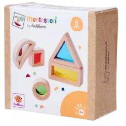 Eichhorn Eichhorn: Дървена образователна играчка Монтесори, 5 части - Промяна на формата