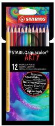STABILO ARTY Aquacolor 12бр. комплект цветни моливи 1612-1-20 (1612-1-20)
