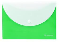 Panta Plast Папка за документи a5, pp, патент, два джоба, panta plast, неоново зелено 0410-0088-04 (0410-0088-04)