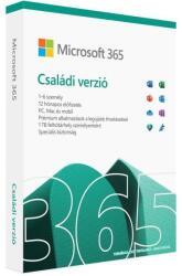 Microsoft 365 Family Family Унгарски EuroZone Subscr 1YR Medialess FY25H2 Box EP2-32372 (EP2-32372)
