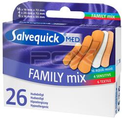 Salvequick band-aid med family mix 26pcs