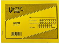 VECTRALINE Отпечатана фактура VECTRALINE A/5 в легнало положение 50x3 листа 1 ДДС B13-374/1/07 (B13-374/1/07)