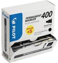 Pilot BT 400 20 бр. /опаковка черен перманентен маркер SCA-400-20B (SCA-400-20B)