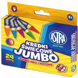 Astra Мазен молив ASTRA кръгъл Jumbo нечуплив 24 цвята 316118006 (316118006)
