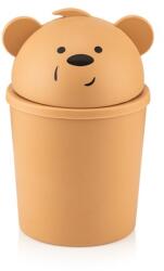 Qlux IDEAS IRIS L-00586 Кошче за боклук Hippo 1, 5 л, слонова кост или кафяво (L-00586)