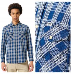 Wrangler Western Indigo Shirt M Férfi ing (112357250)