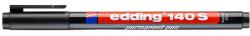 edding 140 S OHP Перманентен 0, 3 мм черен маркер 7070047001 (4-140001)