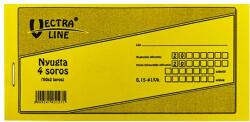 VECTRALINE Отпечатана разписка VECTRALINE 50x2 лист 4 реда по 20 броя B15-41/V/07/CS (B15-41/V/07/CS)