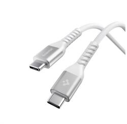 Spigen ESSENTIAL EB10010CCA кабел за данни Type-C - Type-C, 100 см, БЯЛ (ACA11102)