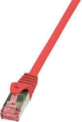 LogiLink Пач кабел PrimeLine, Cat. 6, S/FTP, червен, 2 м