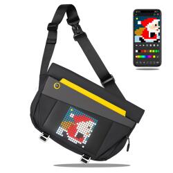 Divoom Чанта за рамо PIXEL Slingbag-V, черна PIXEL SLINGBAG-V BLACK (PIXEL SLINGBAG-V BLACK)