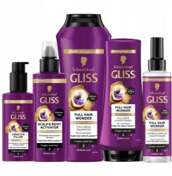 Schwarzkopf Full Hair Wonder sampon kondicionáló hajápoló szett 5 db (3838824437699)