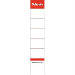 Esselte Заместващ етикет за папки, двустранен, 30x158 mm, ESSELTE, бял 810811 (810811)