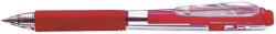Pentel Химикалка, 0, 35 мм, с бутон, pentel "bk437", червена bk437-b (bk437-b)