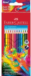 Faber-Castell Папагал Комплект от 12 триъгълни цветни молива FC116512 (FC116512)