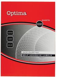 Optima Етикет OPTIMA 32141 210x99mm 300 етикета/кутия 100 листа/кутия (32141)