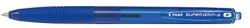 Pilot Химикалка, 0, 22 мм, с бутон, PILOT "Super Grip G", синя BPGG-8R-F-LL (BPGG-8R-F-LL)