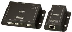 ATEN Удължител ATEN USB 2.0, Cat5, 4 порта, до 50 м UCE3250-AT-G (UCE3250-AT-G)