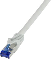 LogiLink Patch кабел Ultraflex, Cat. 6A, S/FTP, сив, 1, 5 м