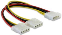 Delock Разпределителен кабел Delock "Y" - 2 4-пинови Molex