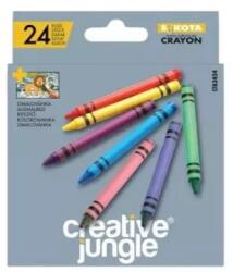 SaKOTA Creative Jungle Сив комплект пастели - 24 броя (CFA2454)