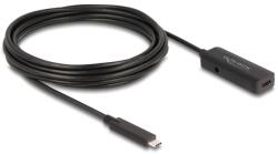 Delock Активен USB 10 Gbps удължителен кабел USB Type-C 5 m дълъг