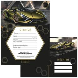 Ars Una Покана за парти ARS UNA 10 листа + 10 плика Lamborghini 5523 50225231 (50225231)