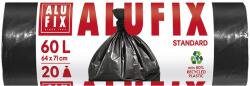 Alufix Торба за боклук alufix 60l 15 микрона черна 20 броя ms60uninew (ms60uninew)